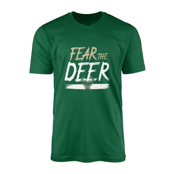 Fear the Deer Tişört M - Nefti Yeşili