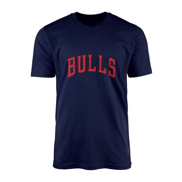 BULLS Tişört XL - İndigo Mavisi