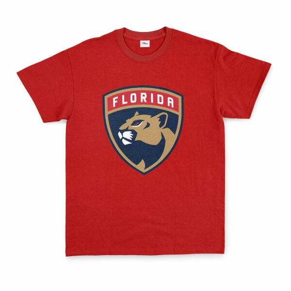 Florida Panthers Shield Tişört XL - Kırmızı