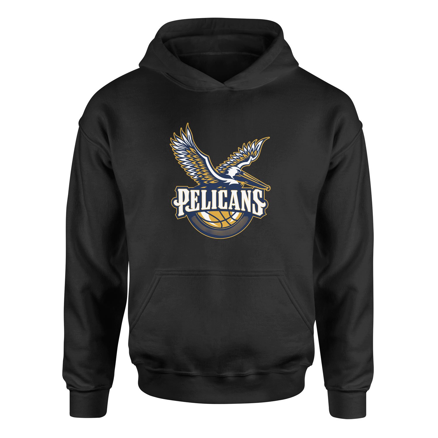 Pelicans Hoodie XL - Siyah