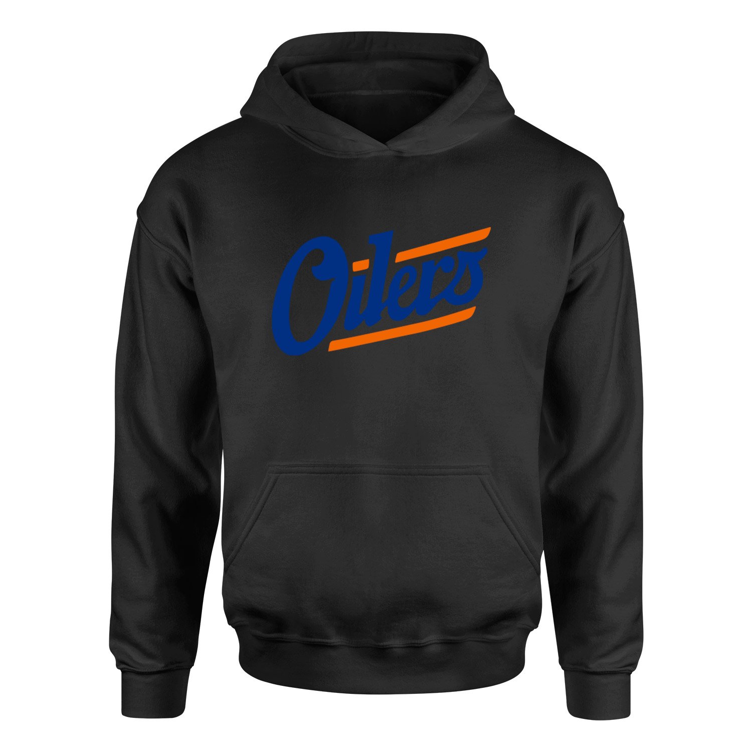 Edmonton Oilers Shield Hoodie S - Siyah