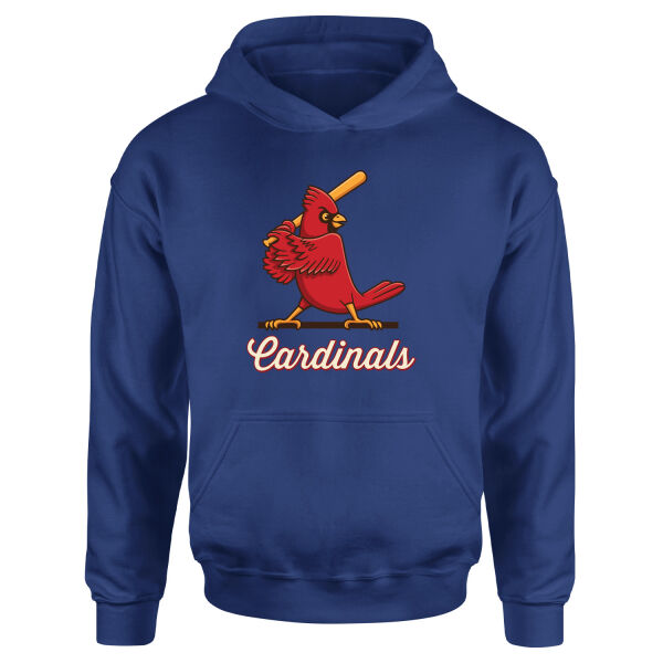 Cardinals Casual Hoodie XL - İndigo Mavisi