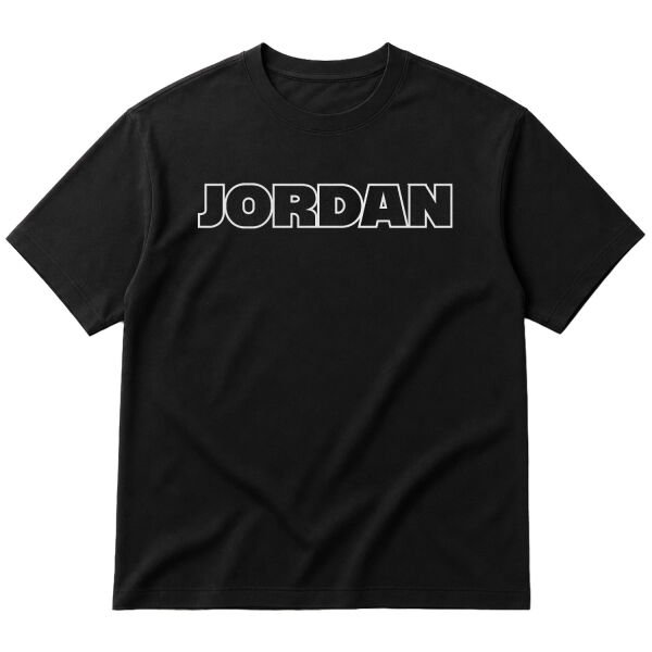 JORDAN Oversize Tişört L - Siyah