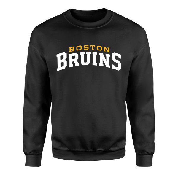 Boston Bruins W Sweatshirt S - Siyah
