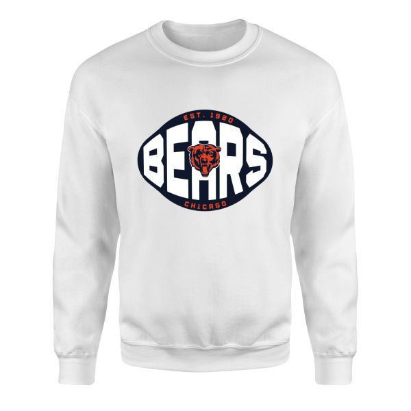 Chicago Bears Defence Sweatshirt L - Beyaz