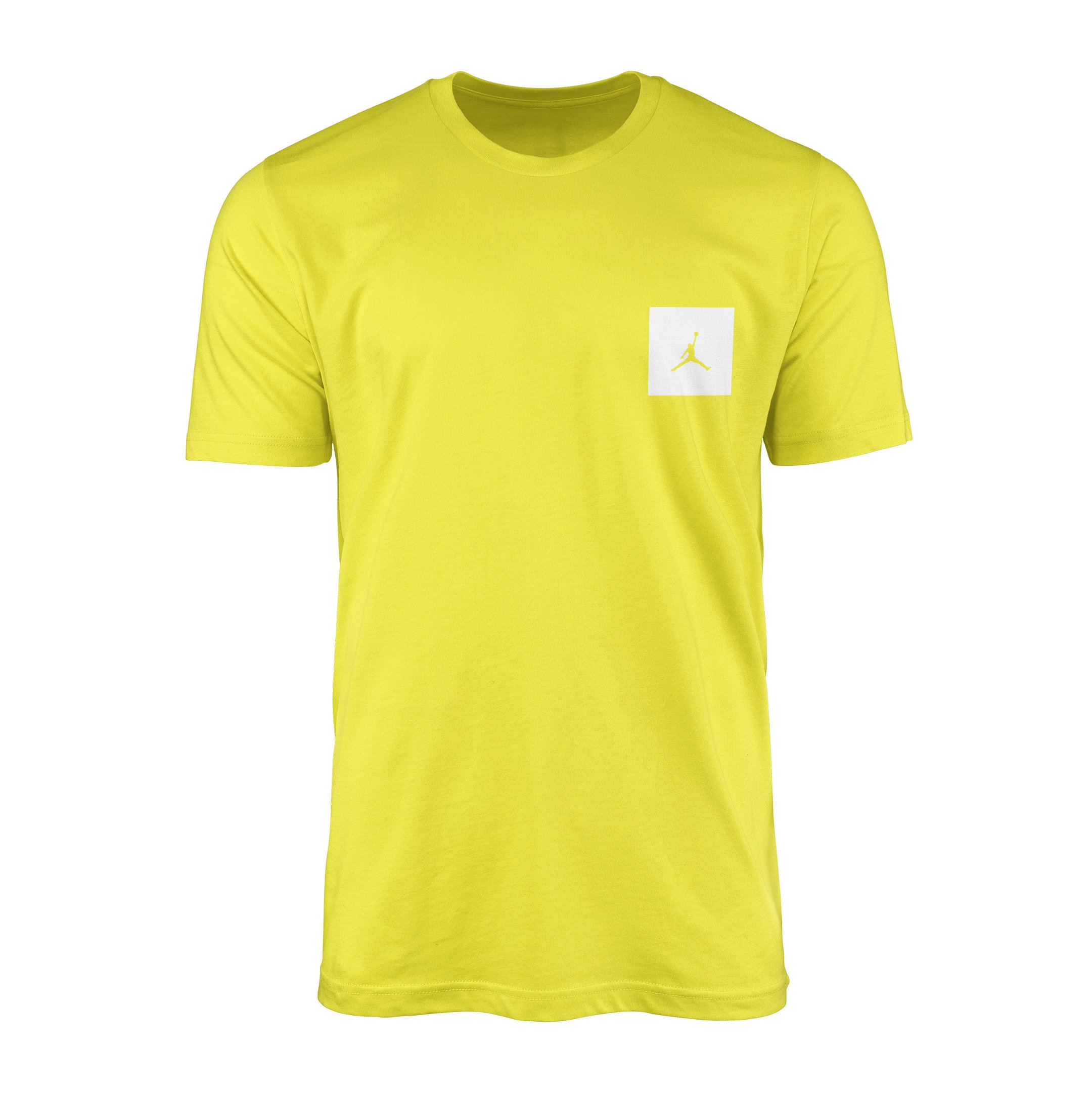 Air Jordan White Patch Tişört S - Sarı
