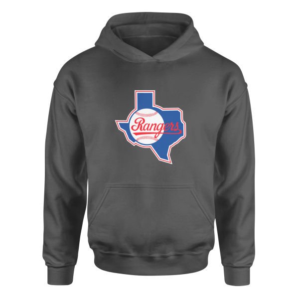 Rangers, TX Hoodie M - Füme