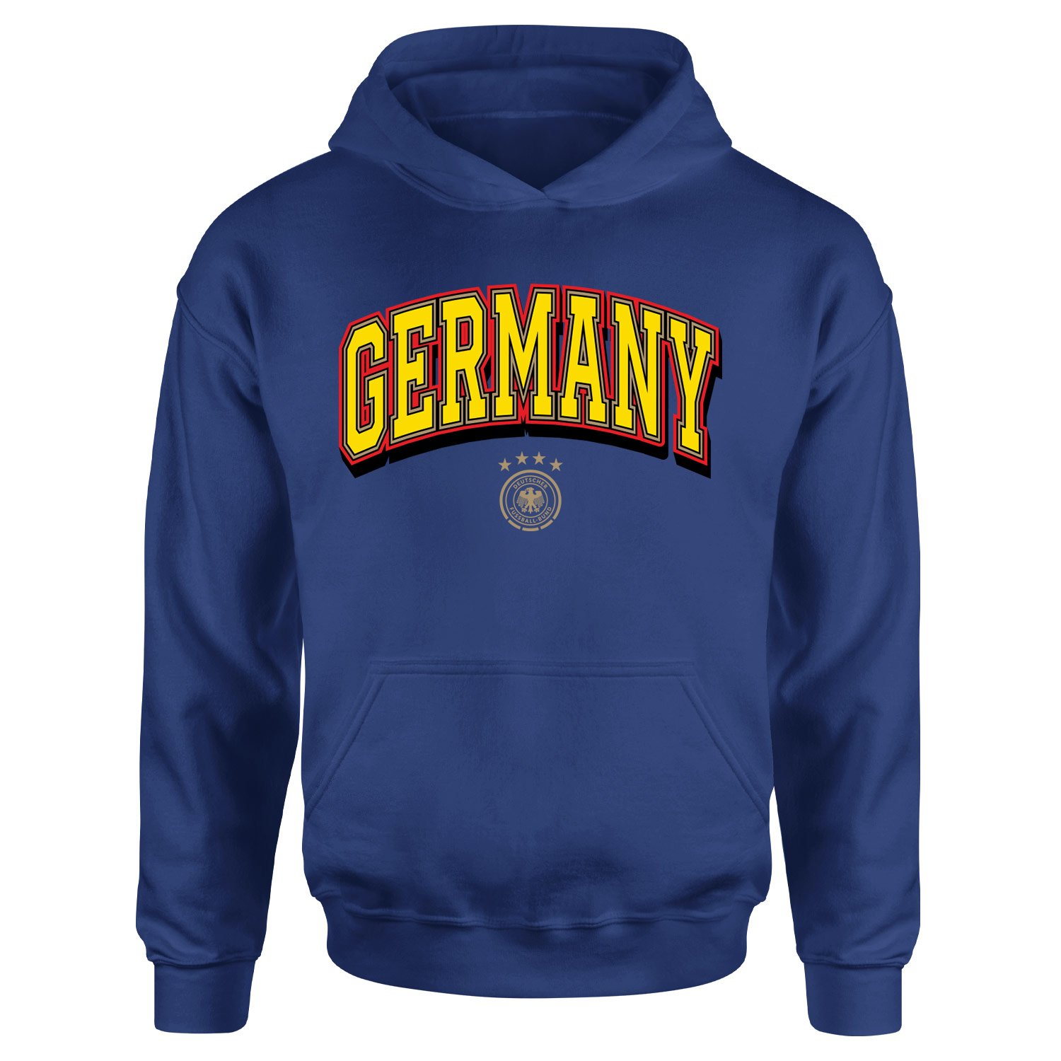 Almanya 2026 Varsity Hoodie M - İndigo Mavisi