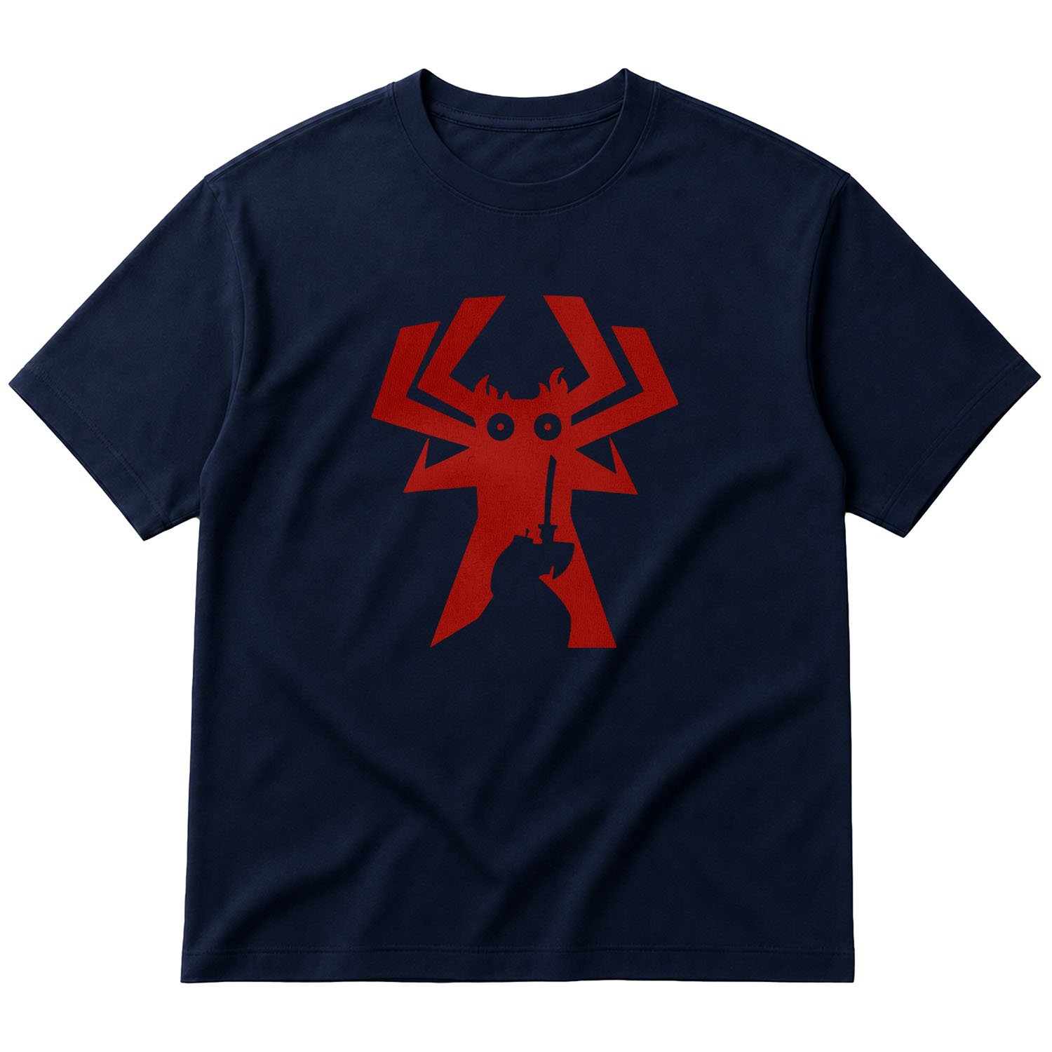 Samurai Jack Oversize Tişört M - İndigo Mavisi