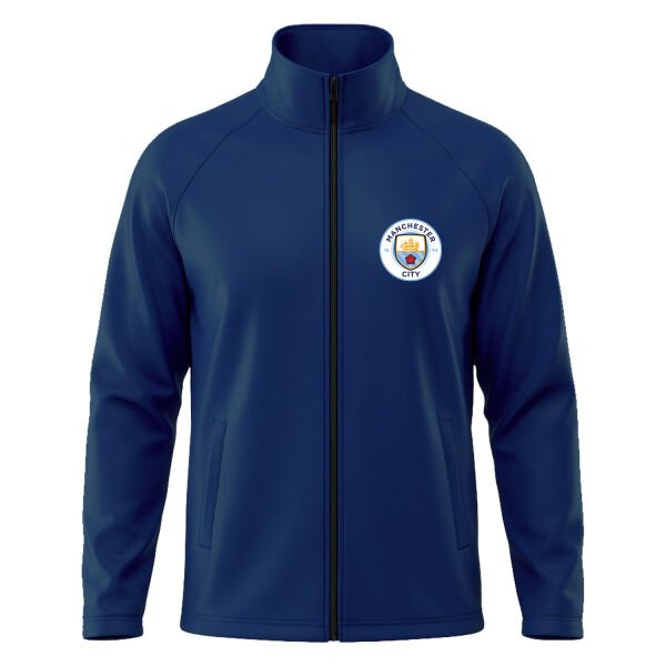 Manchester City Soft Shell Ceket S - İndigo Mavisi