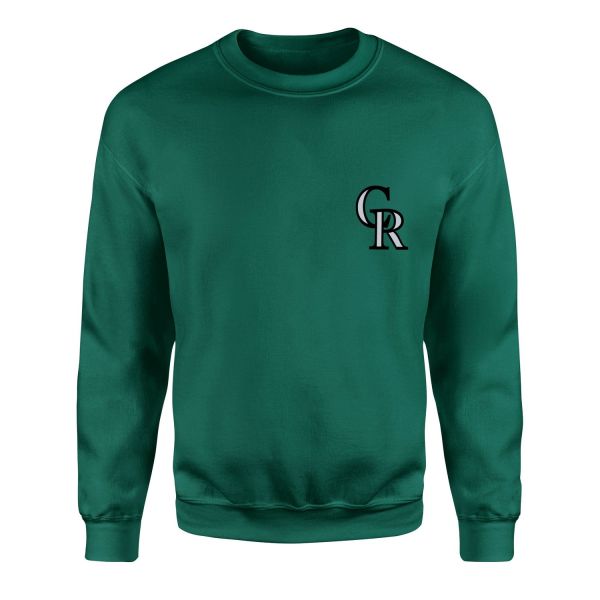Colorado Rockies Sweatshirt M - Nefti Yeşili