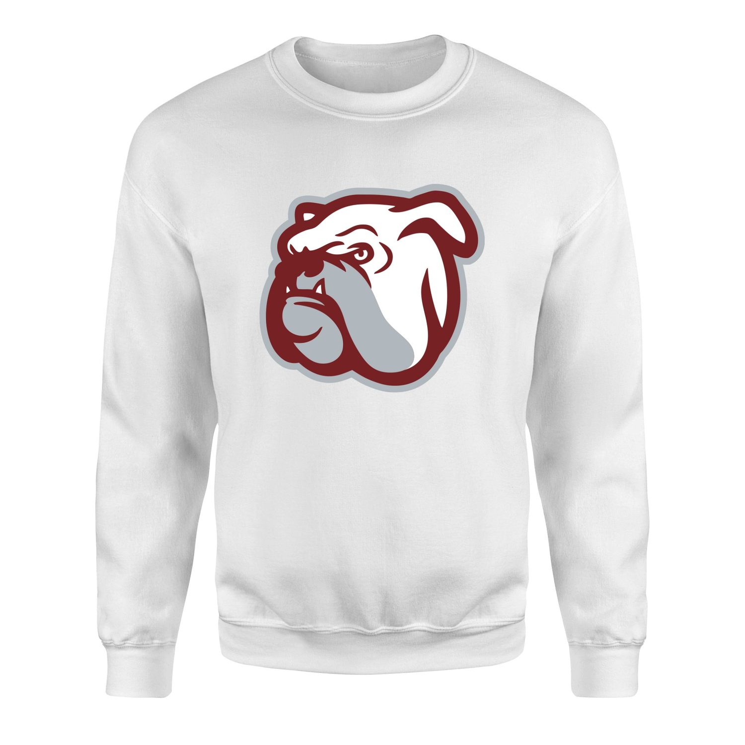 Mississippi State Bulldogs Sweatshirt M - Beyaz