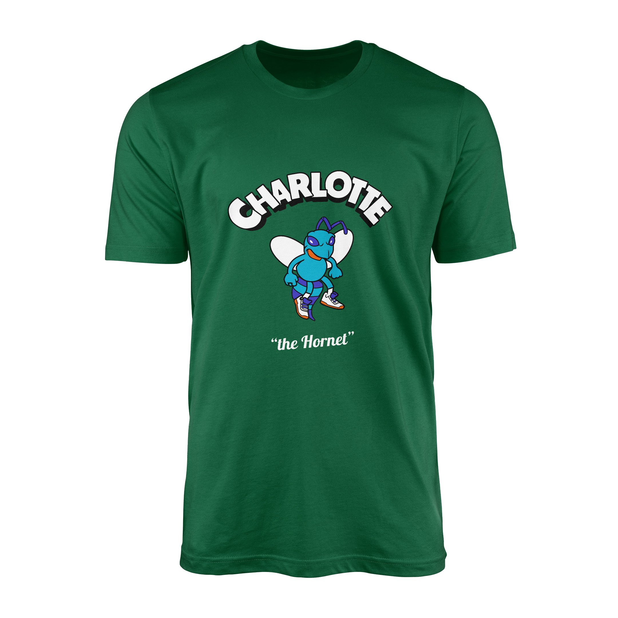 Charlotte Cartoon Tişört S - Nefti Yeşili