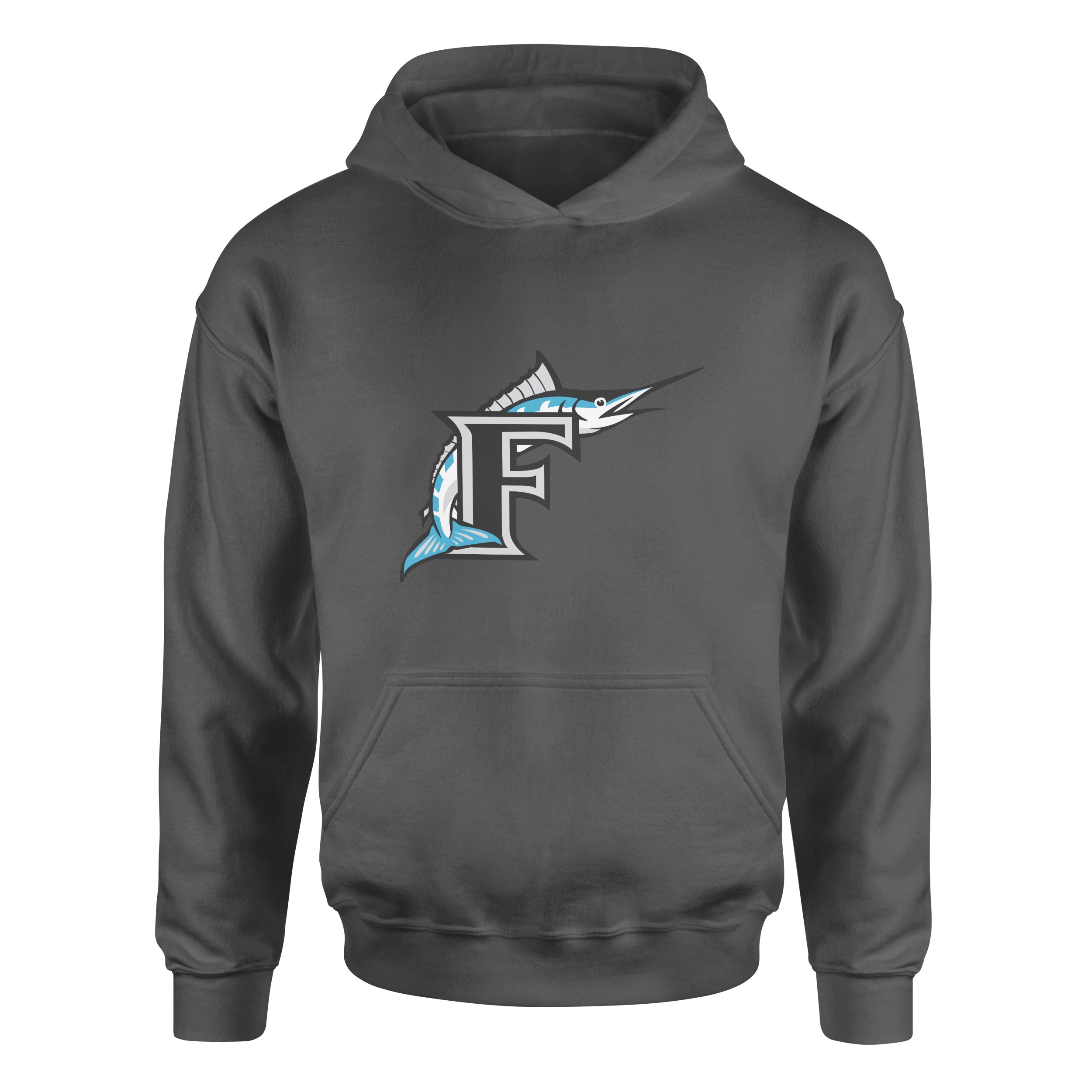 Florida Marlins Vintage Hoodie L - Füme