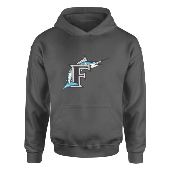 Florida Marlins Vintage Hoodie L - Füme