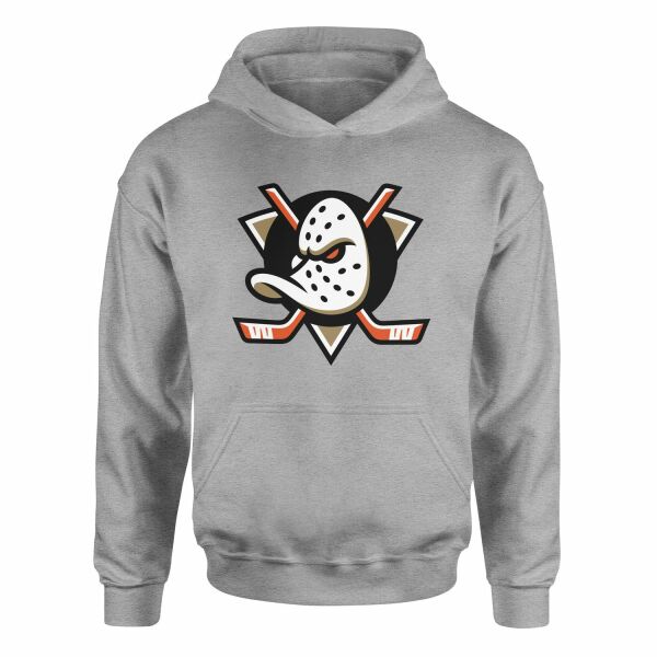 Anaheim Ducks Shield Hoodie L - Gri