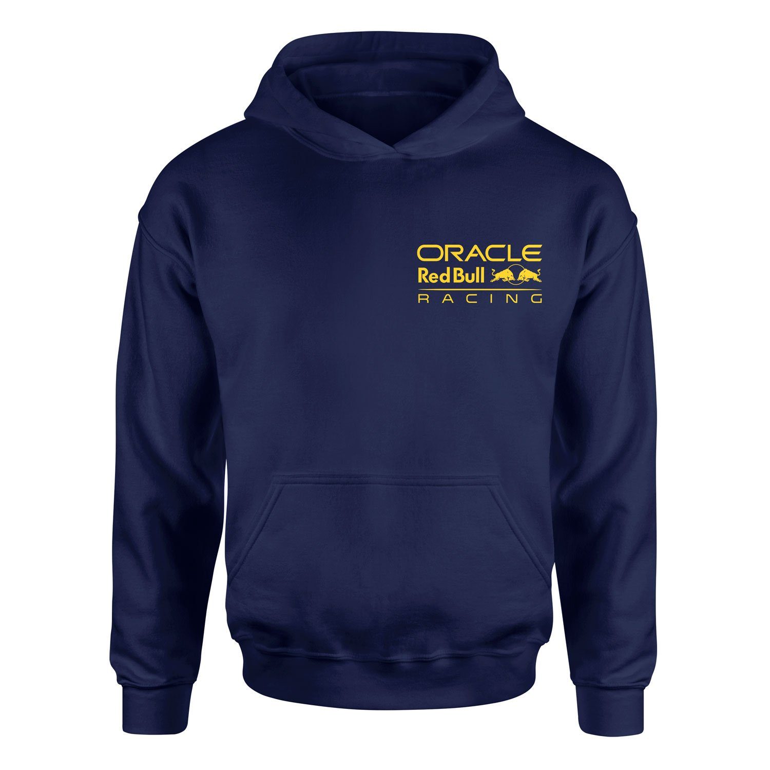 Oracle Red Bull Racing Yellow Hoodie XXL - İndigo Mavisi