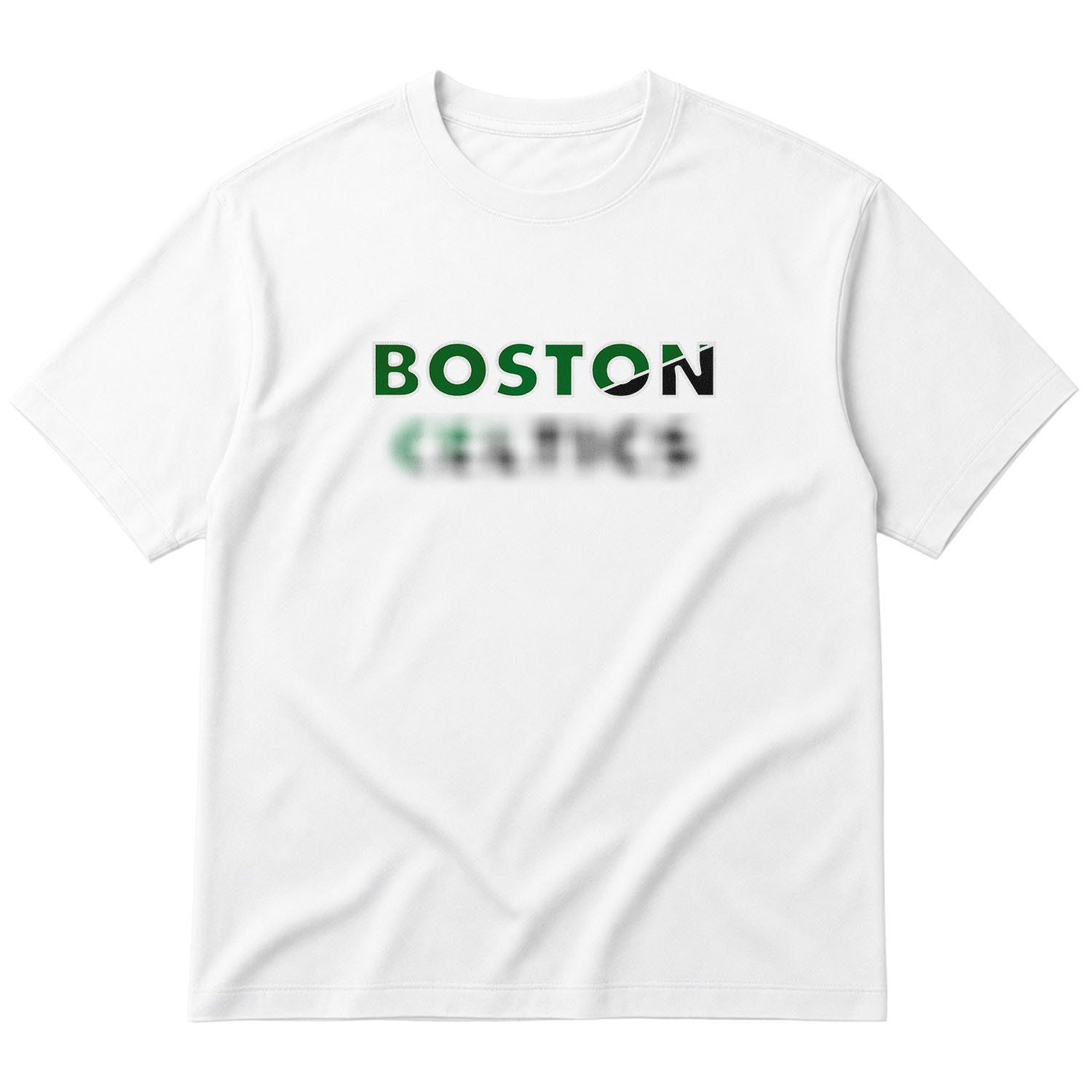 Boston C Oversize Tişört M - Beyaz