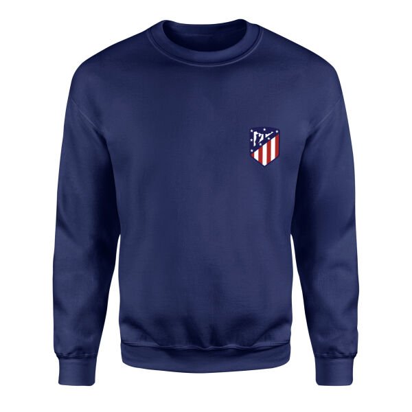 Atlético de Madrid Sweatshirt S - İndigo Mavisi