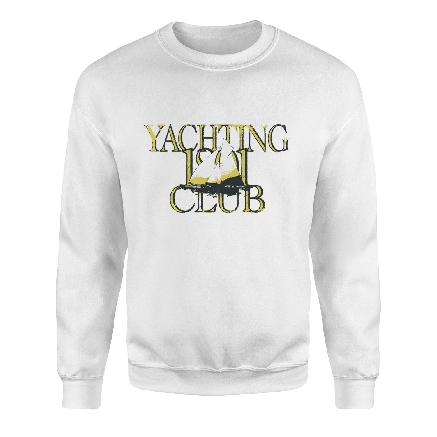 Yachting 1891 Club Sweatshirt S - Beyaz