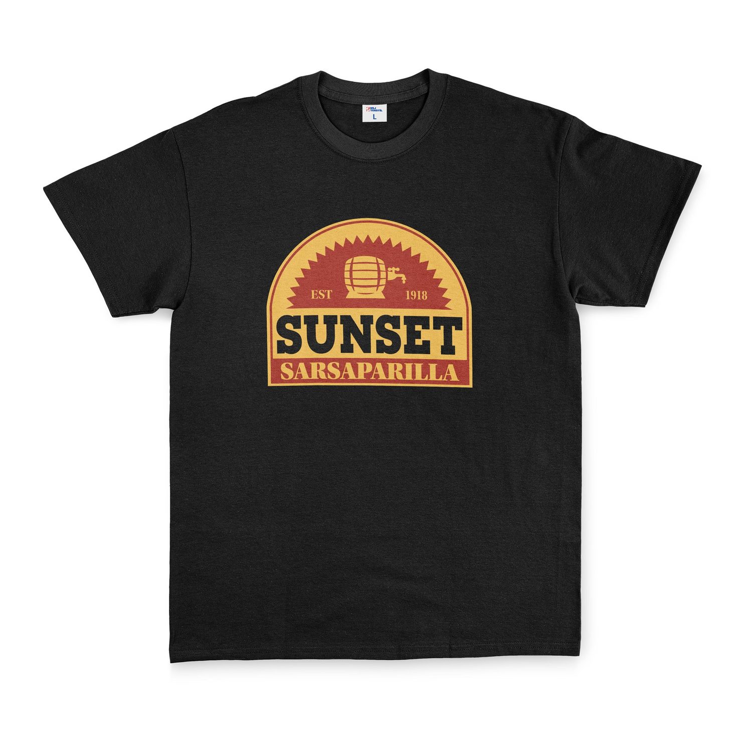 Sunset Sarsaparilla | Fallout Tişört M - Siyah