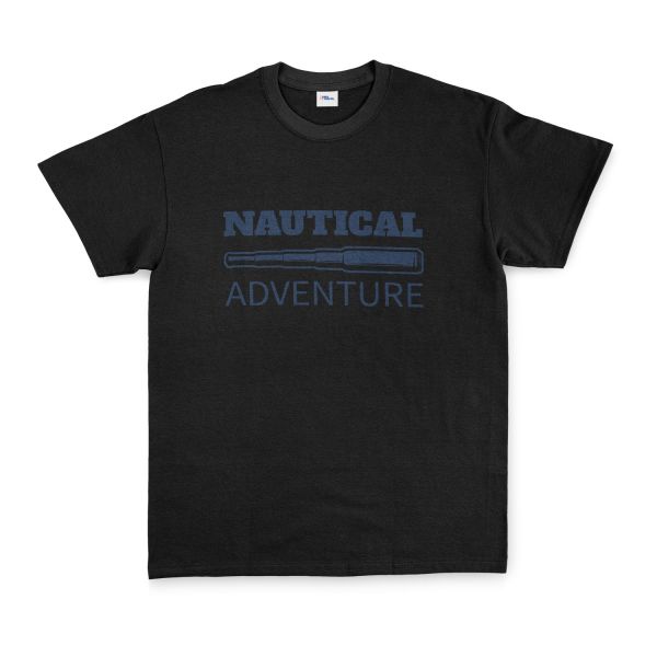 Nautical Adventure Denizci Tişört S - Siyah