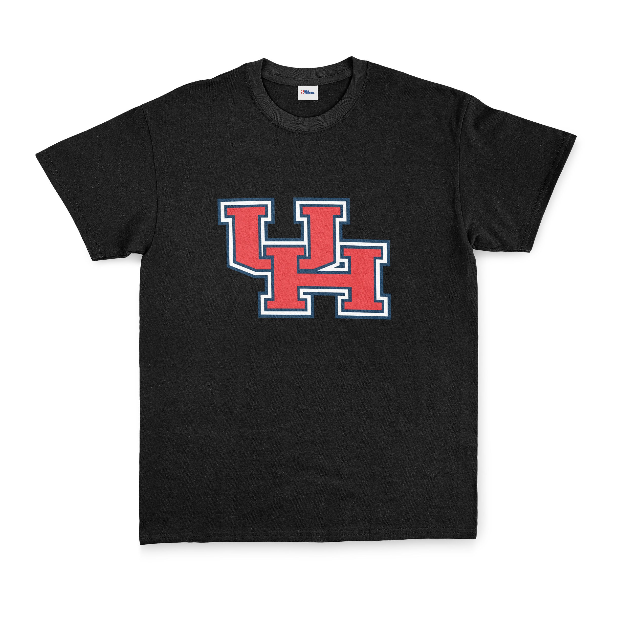 Houston Cougars Tişört XL - Siyah