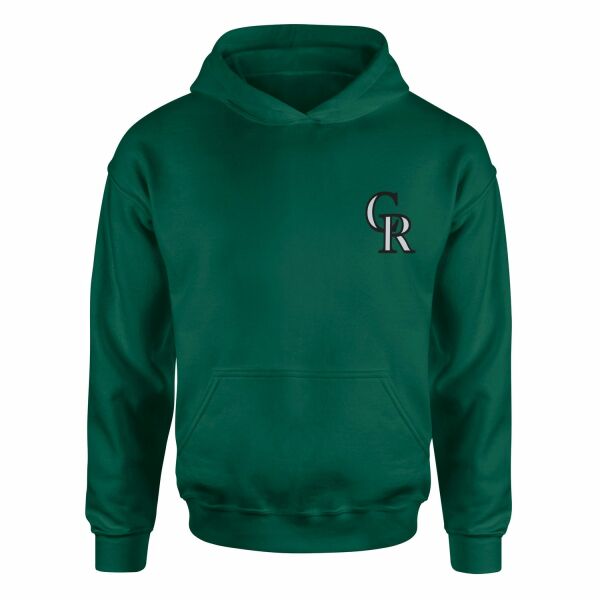 Colorado Rockies Hoodie S - Nefti Yeşili