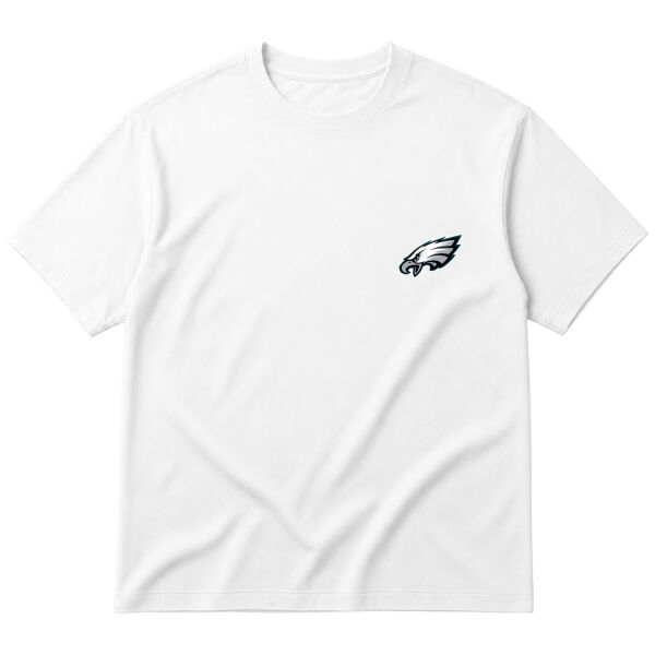 Philadelphia Eagles Oversize Tişört S - Beyaz