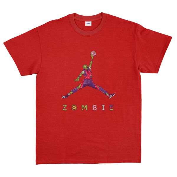 Air Jordan Zombie Tişört S - Kırmızı