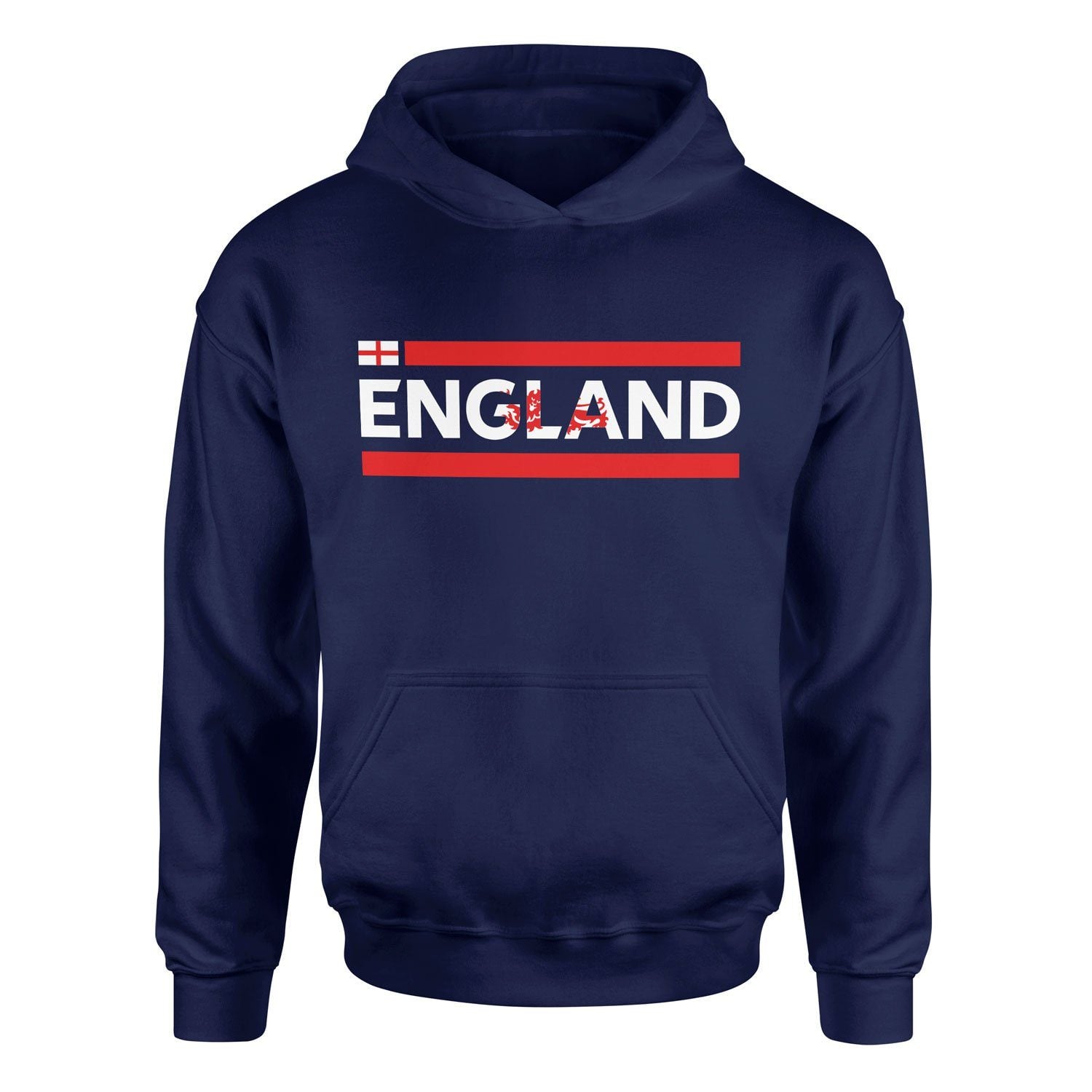 England Hoodie S - İndigo Mavisi