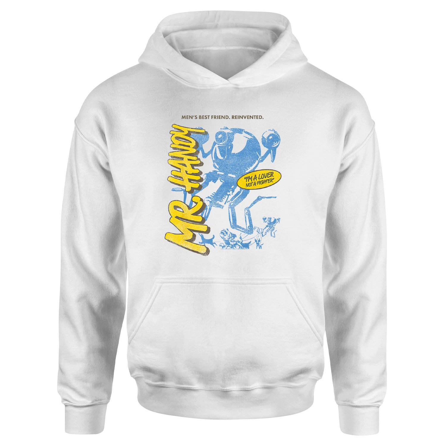 Mr. Handy | Men’s Best Friend Hoodie M - Beyaz