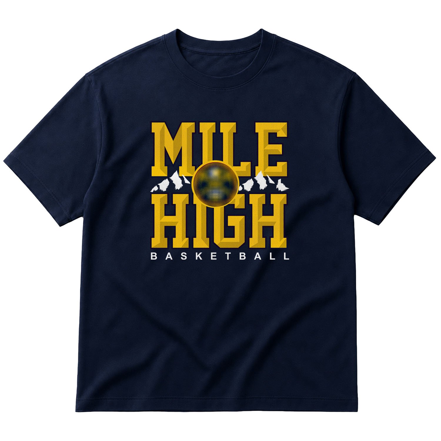 Mile High Nuggets Oversize Tişört S - İndigo Mavisi