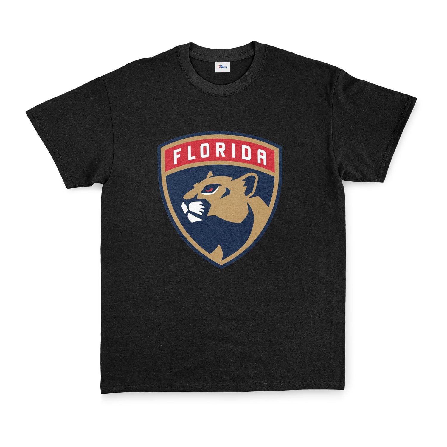 Florida Panthers Shield Tişört S - Siyah
