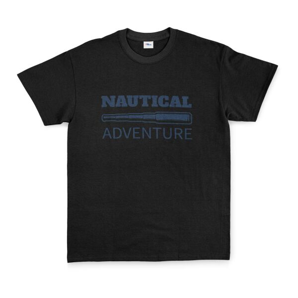 Nautical Adventure Denizci Tişört M - Siyah