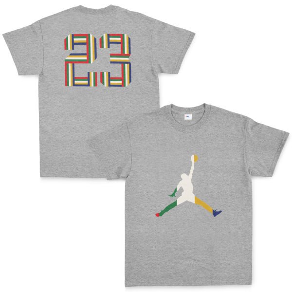 Air Jordan 23 PRISM Tişört XXL - Gri