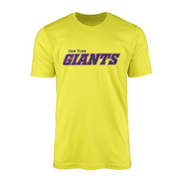 NEW YORK Giants Football Tişört M - Sarı