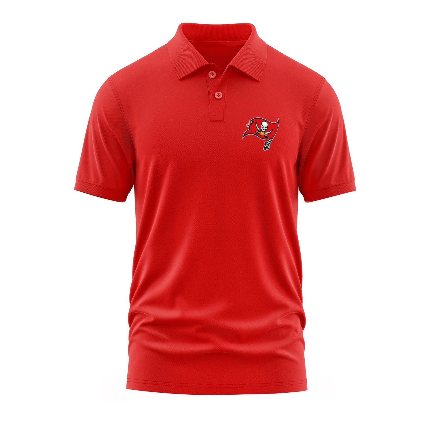 Tampa Bay Buccaneers Polo Tişört L - Kırmızı