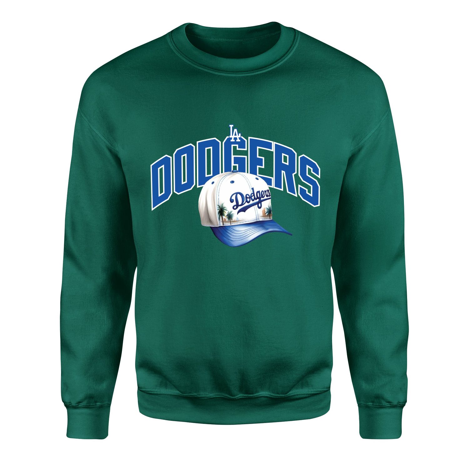 Welcome to California | Los Angeles Dodgers Sweatshirt XL - Nefti Yeşili