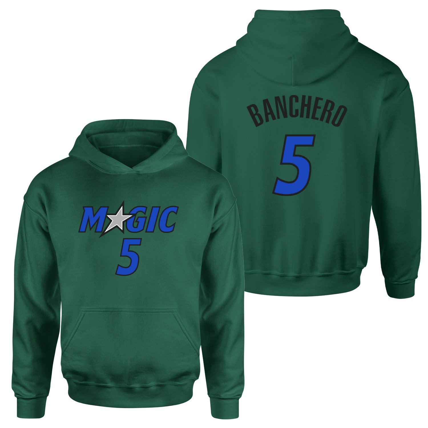 Paolo Banchero 5 Magic Forma Hoodie XL - Nefti Yeşili