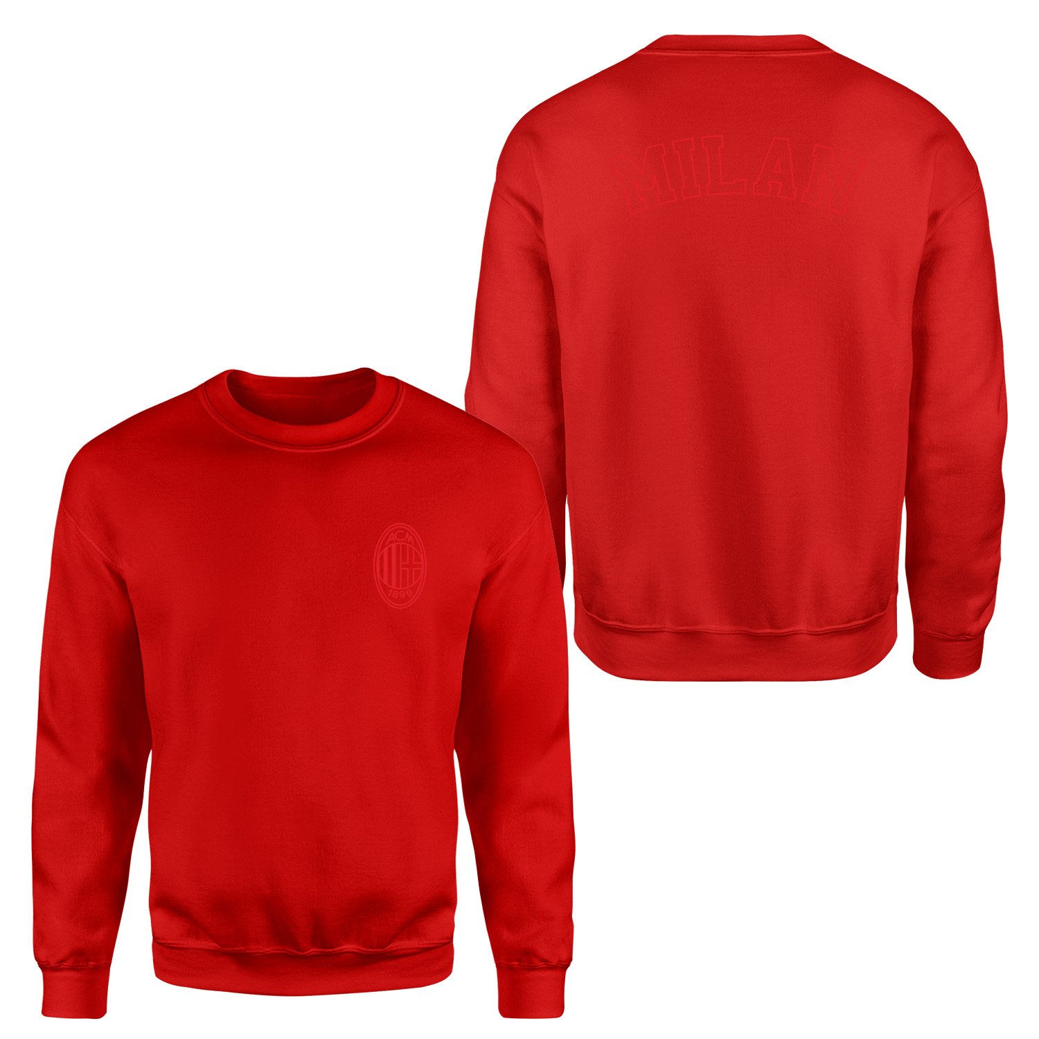 Sempre Milan Sweatshirt XL - Kırmızı