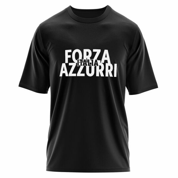 Forza Italia Forza Azzurri Oversize Tişört