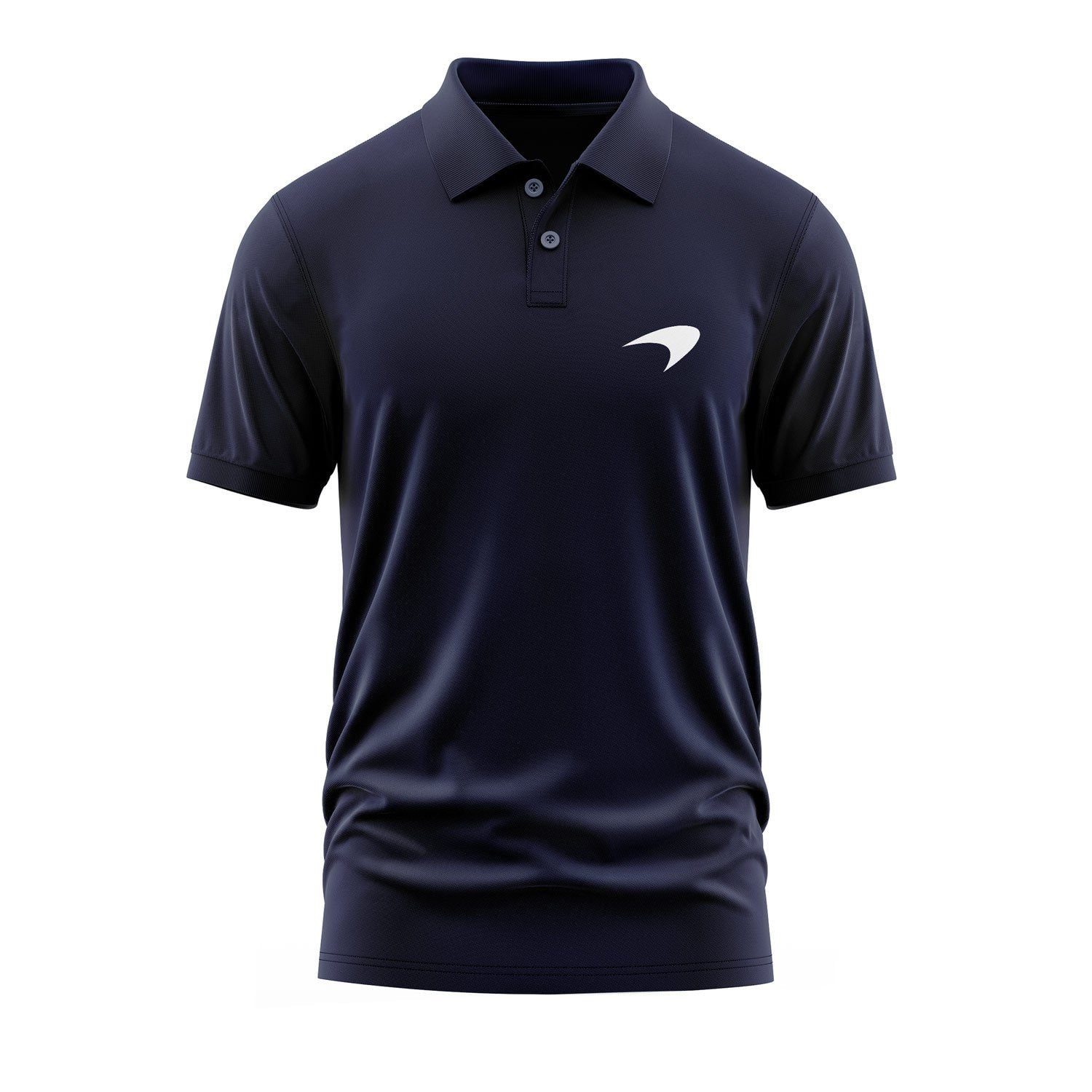 McLaren Racing White Polo Tişört L - İndigo Mavisi