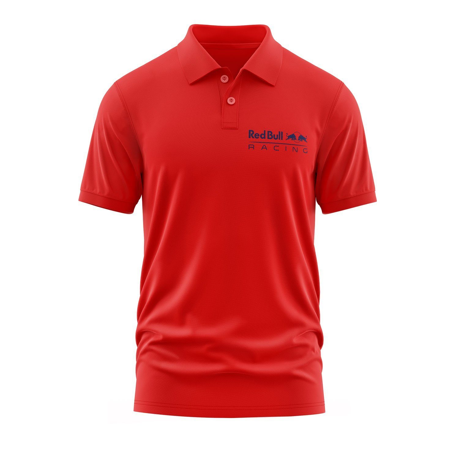 Red Bull Racing Navy Blue Polo Tişört M - Kırmızı