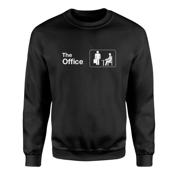 The Office Sweatshirt L - Siyah