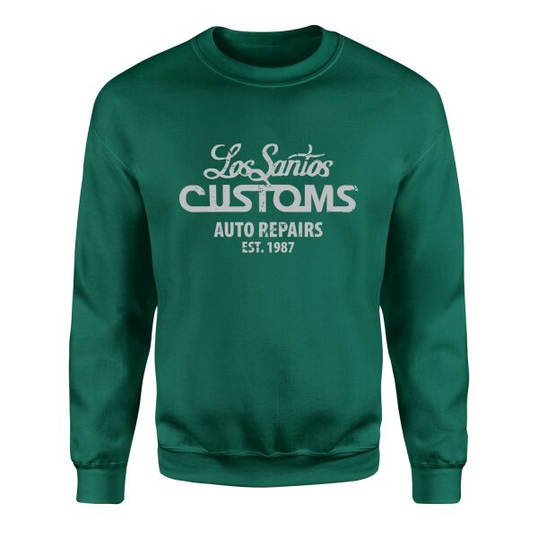 Los Santos Customs Sweatshirt L - Nefti Yeşili
