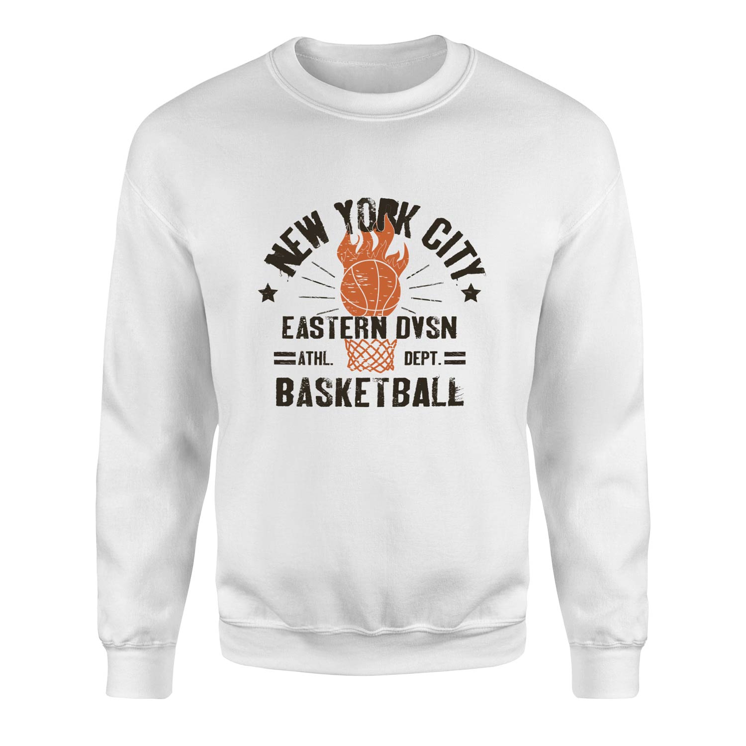 NYC Eastern DVSN Sweatshirt XXL - Beyaz