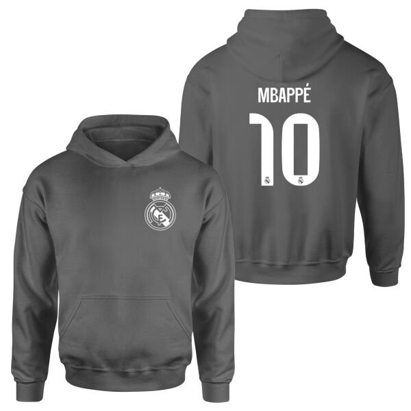 Kylian Mbappe RM WH Forma Hoodie L - Füme