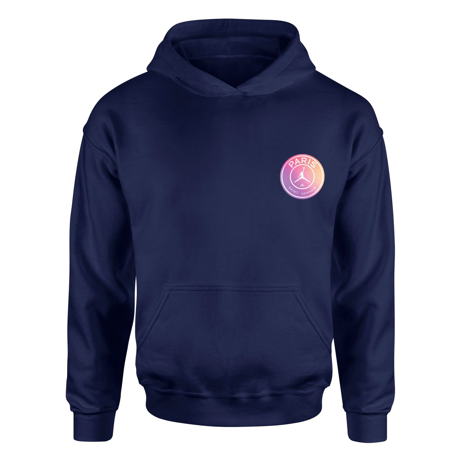PSG X Air Jordan Gradient Hoodie L - İndigo Mavisi