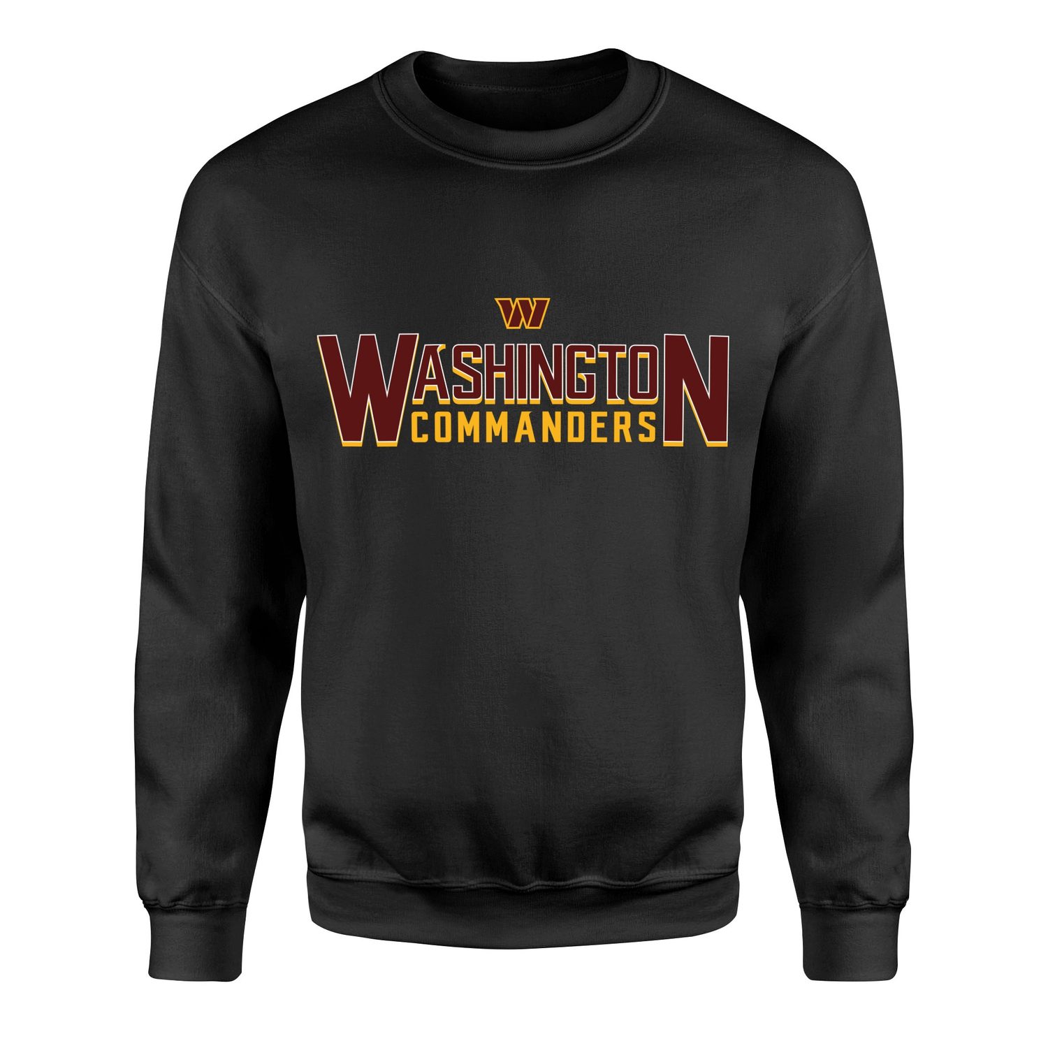 Washington Commanders | Burgundy & Gold Sweatshirt XXL - Siyah